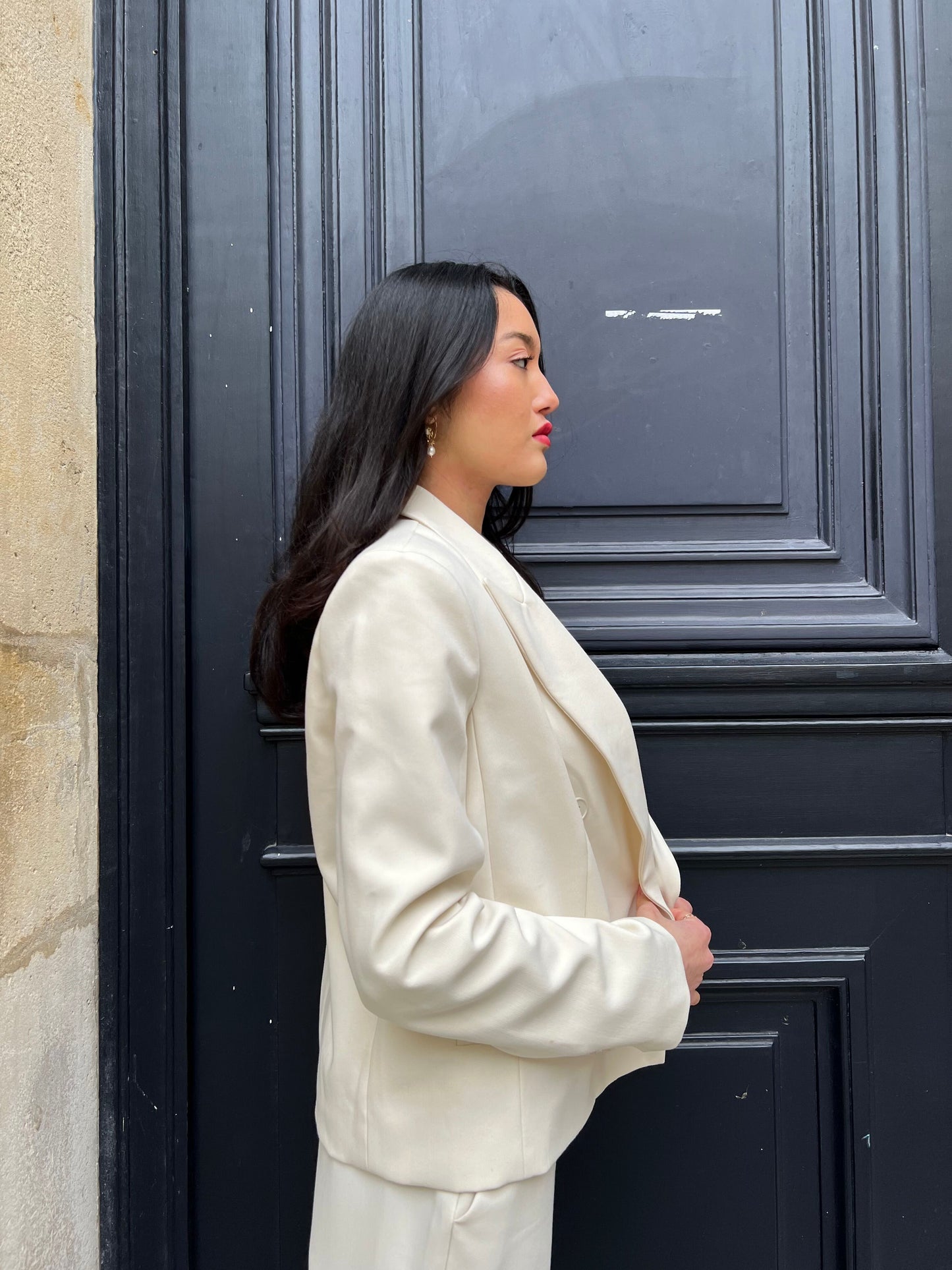 LE BLAZER À DOUBLE BOUTONNAGE