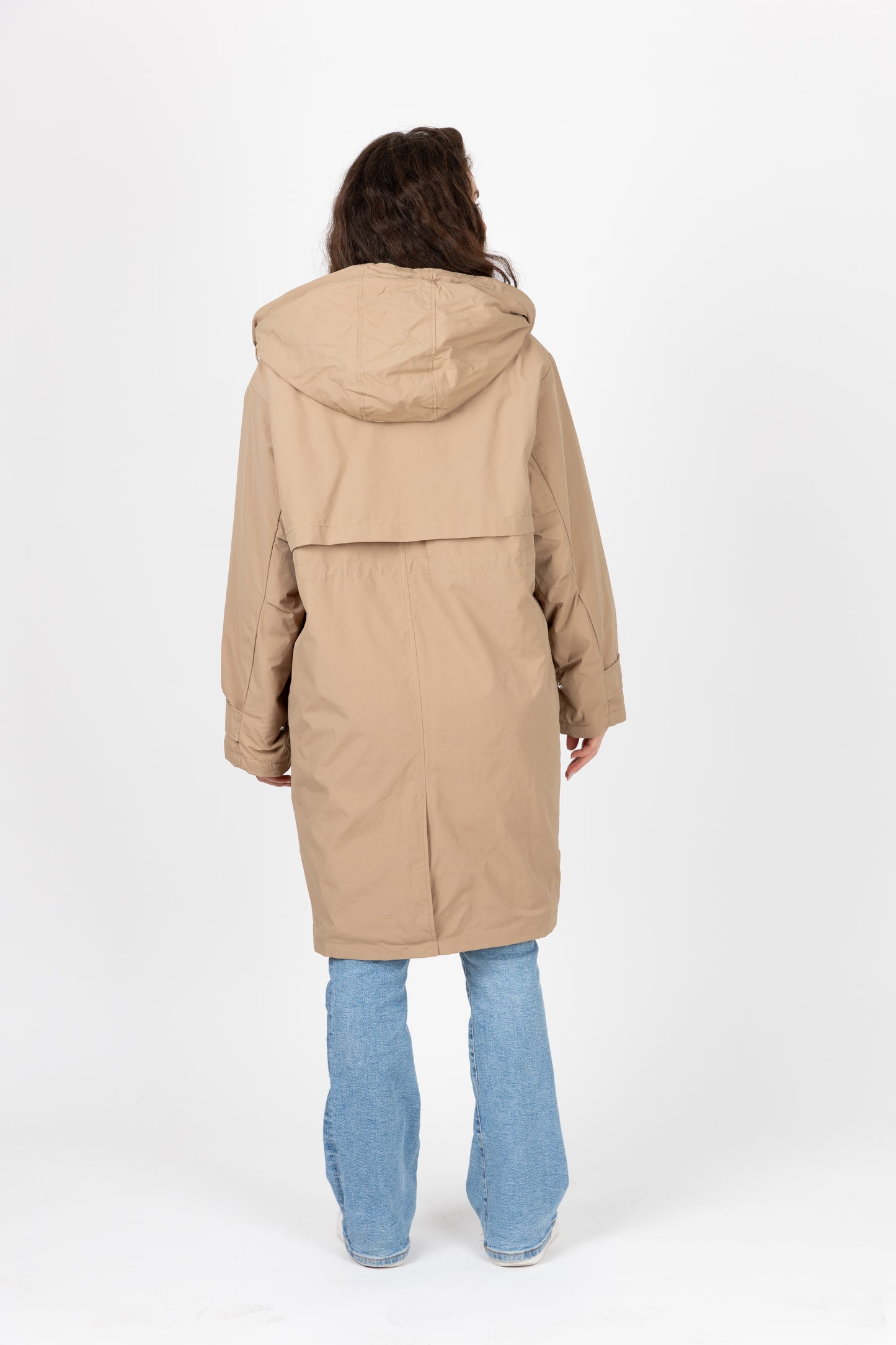 PARKA À CAPUCHE INTÉRIEUR FAUSSE FOURRURE