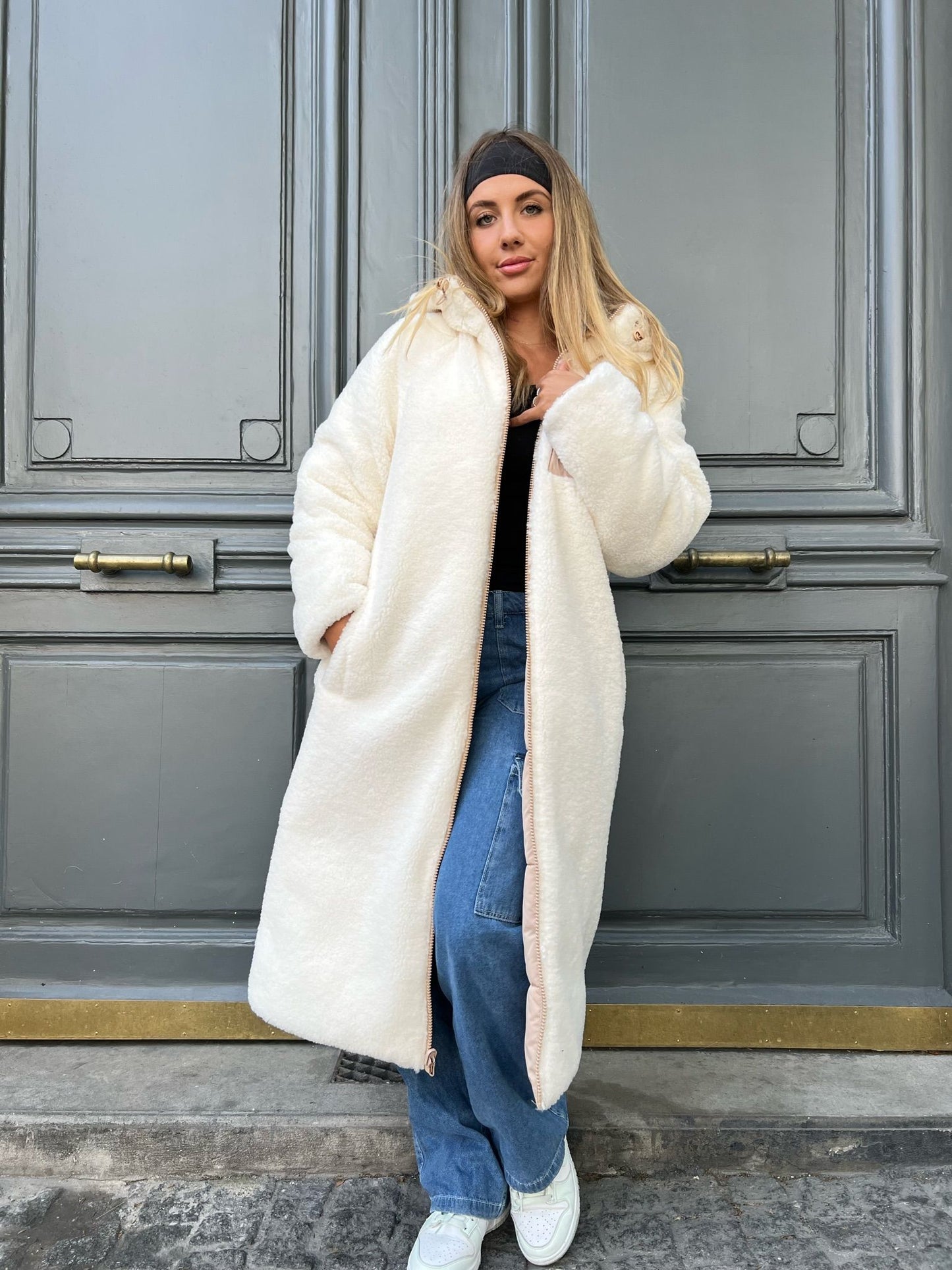 DOUDOUNE LONGUE REVERSIBLE