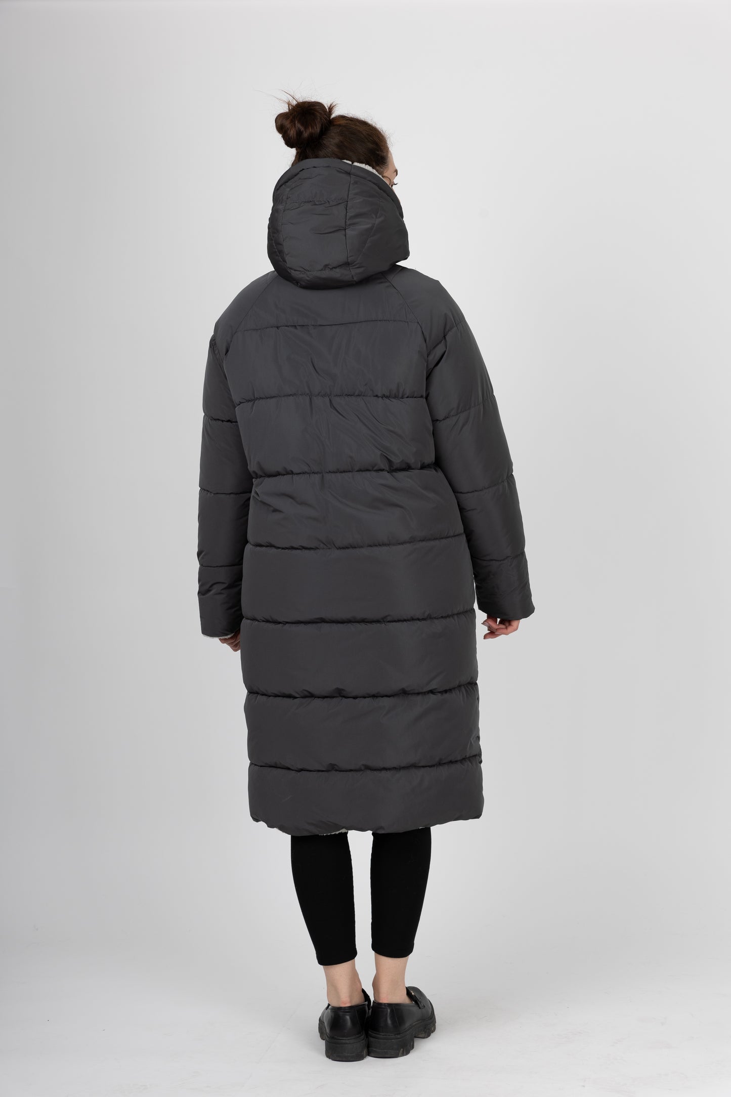 DOUDOUNE LONGUE REVERSIBLE