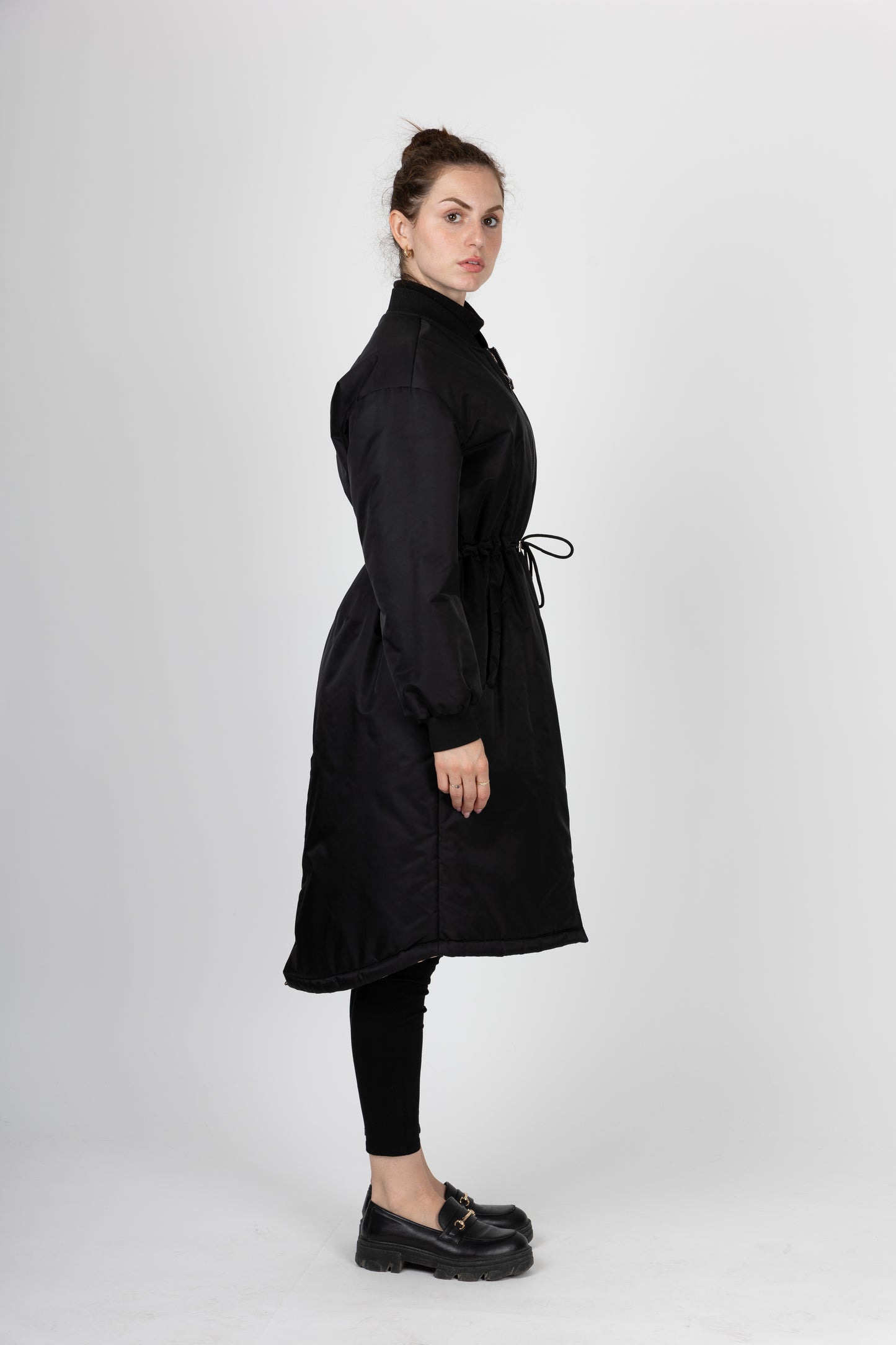 PARKA BOMBER LONG RÉVERSIBLE INTÉRIEUR LÉOPARD