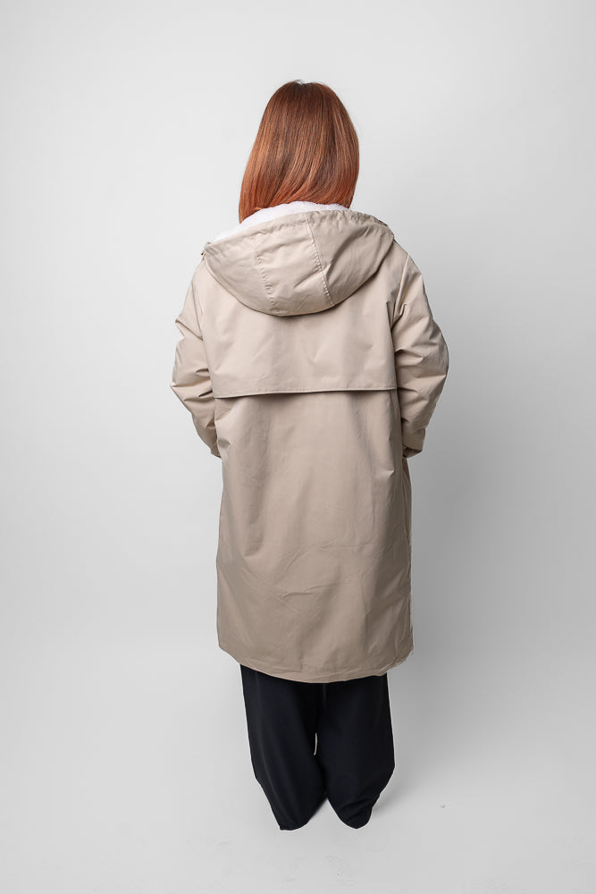 PARKA Á CAPUCHE INTÉRIEUR FAUSSE FOURRURE