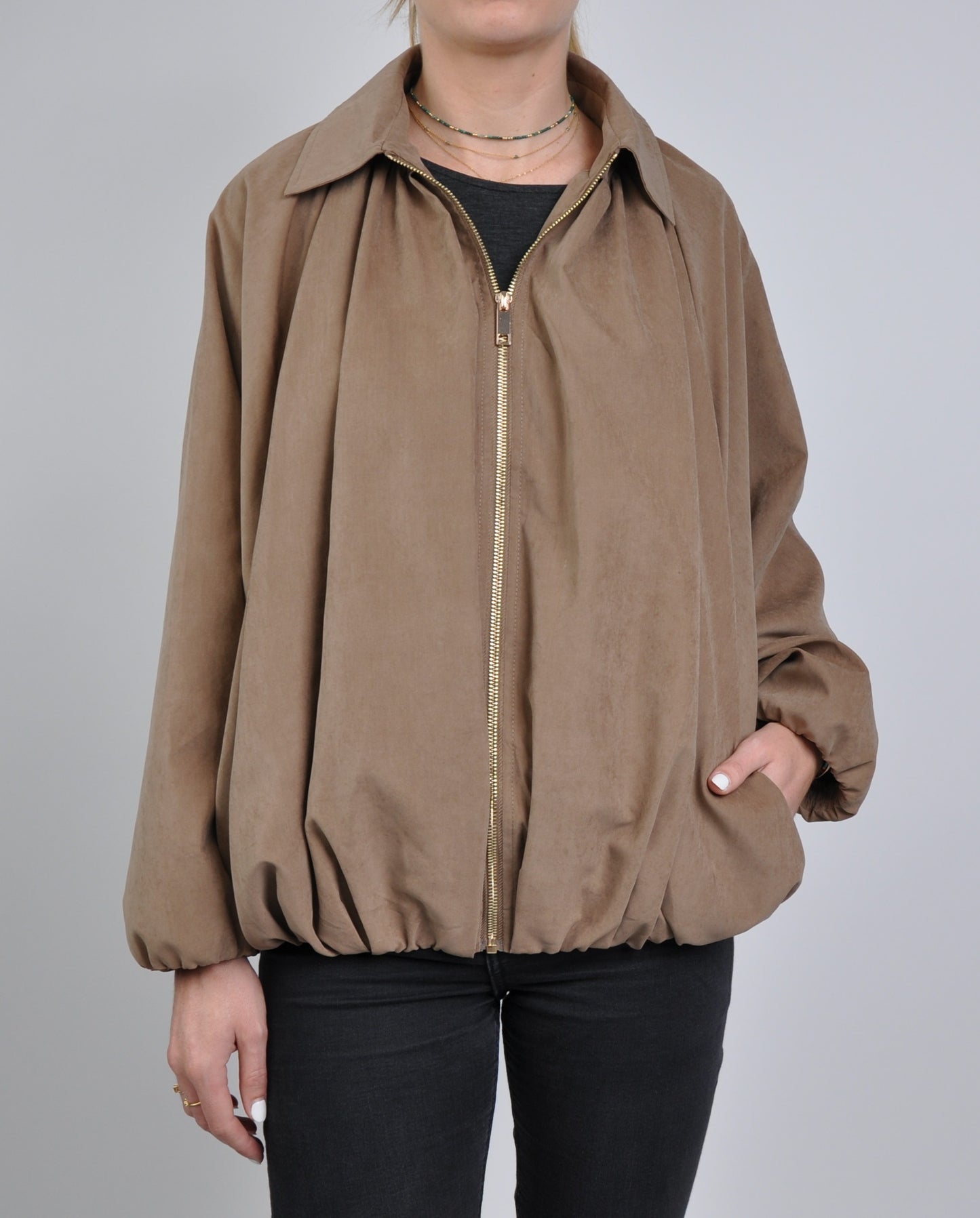 BLOUSON BOUFFANT