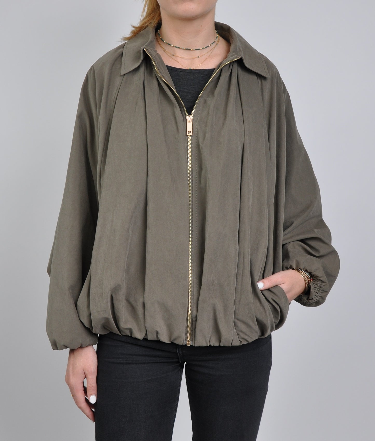 BLOUSON BOUFFANT