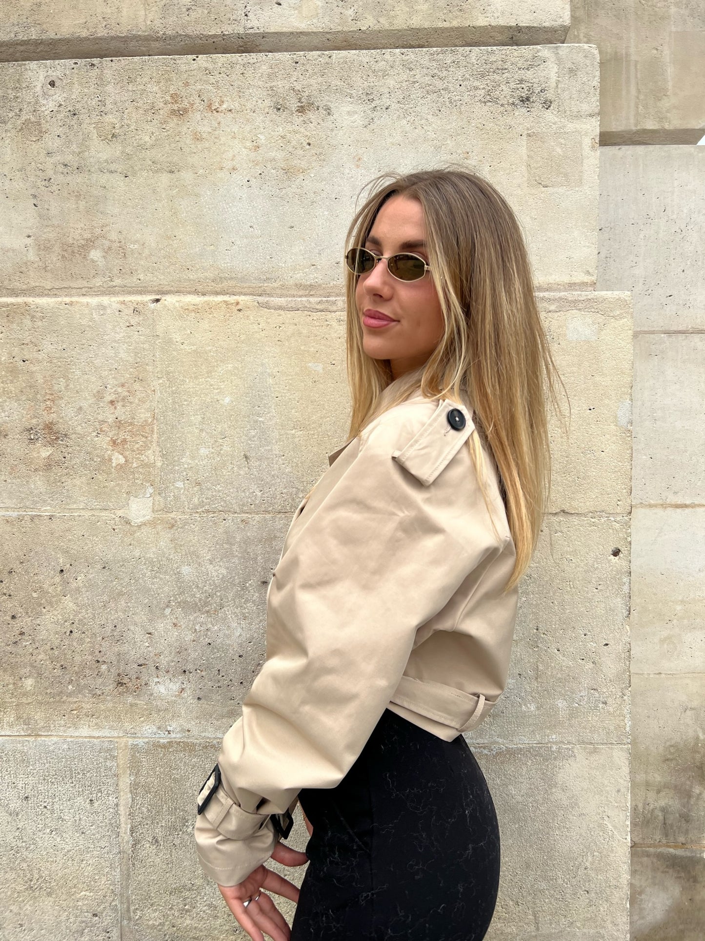 Mini Trench coat oversize