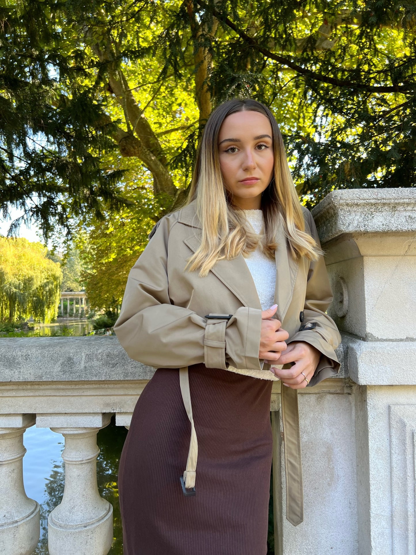 Mini Trench coat oversize