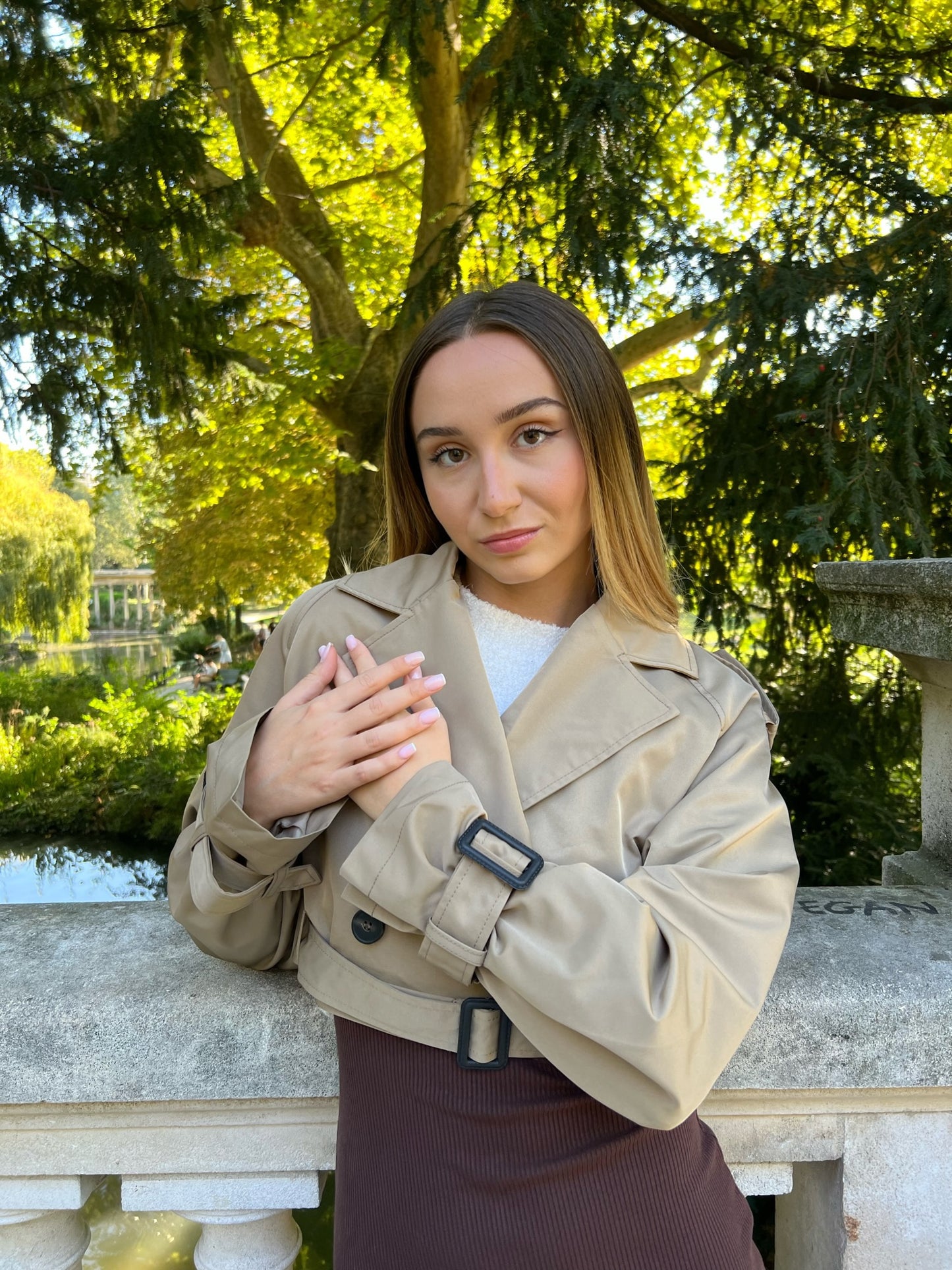 Mini Trench coat oversize