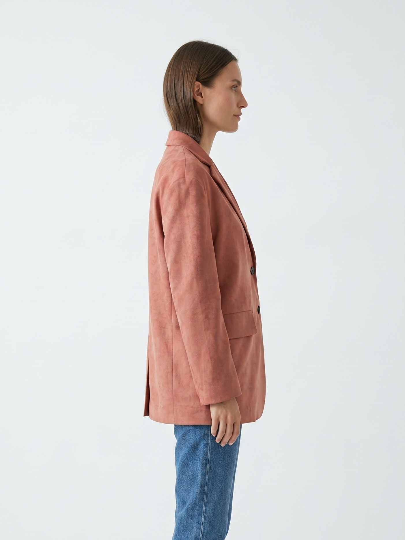 BLAZER EFFET DAIM