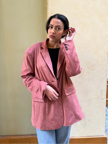 BLAZER EFFET DAIM