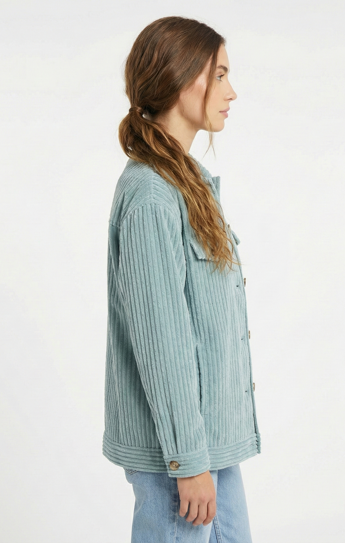 VESTE EN VELOURS COTELÉ