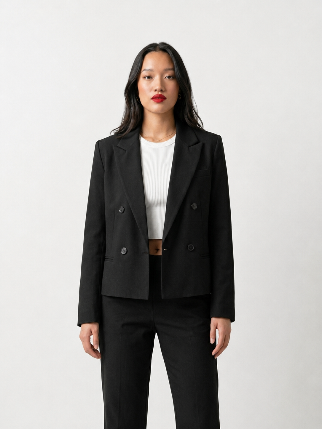 BLAZER À DOUBLE BOUTONNAGE