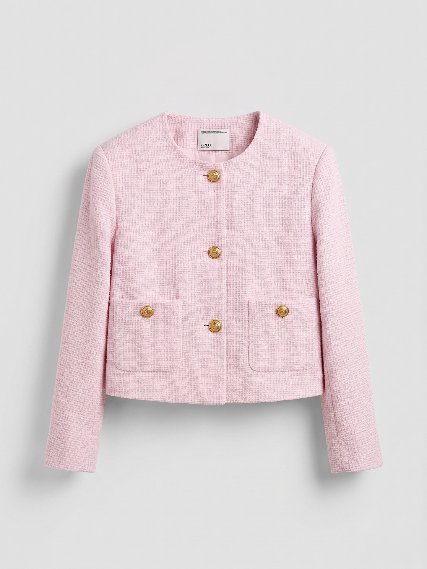 VESTE COURTE EN TWEED