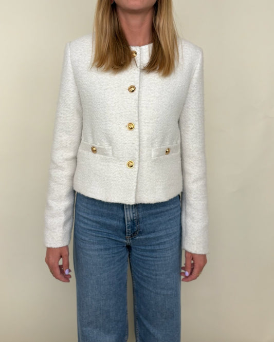 Chaqueta de tweed