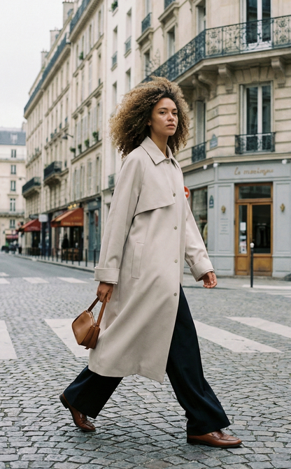 LONG ASYMMETRICAL TRENCH
