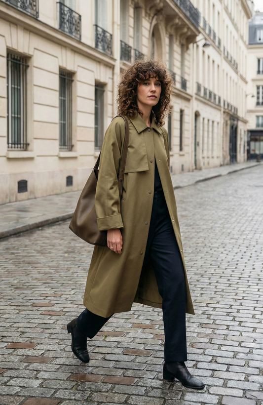 LONG ASYMMETRICAL TRENCH