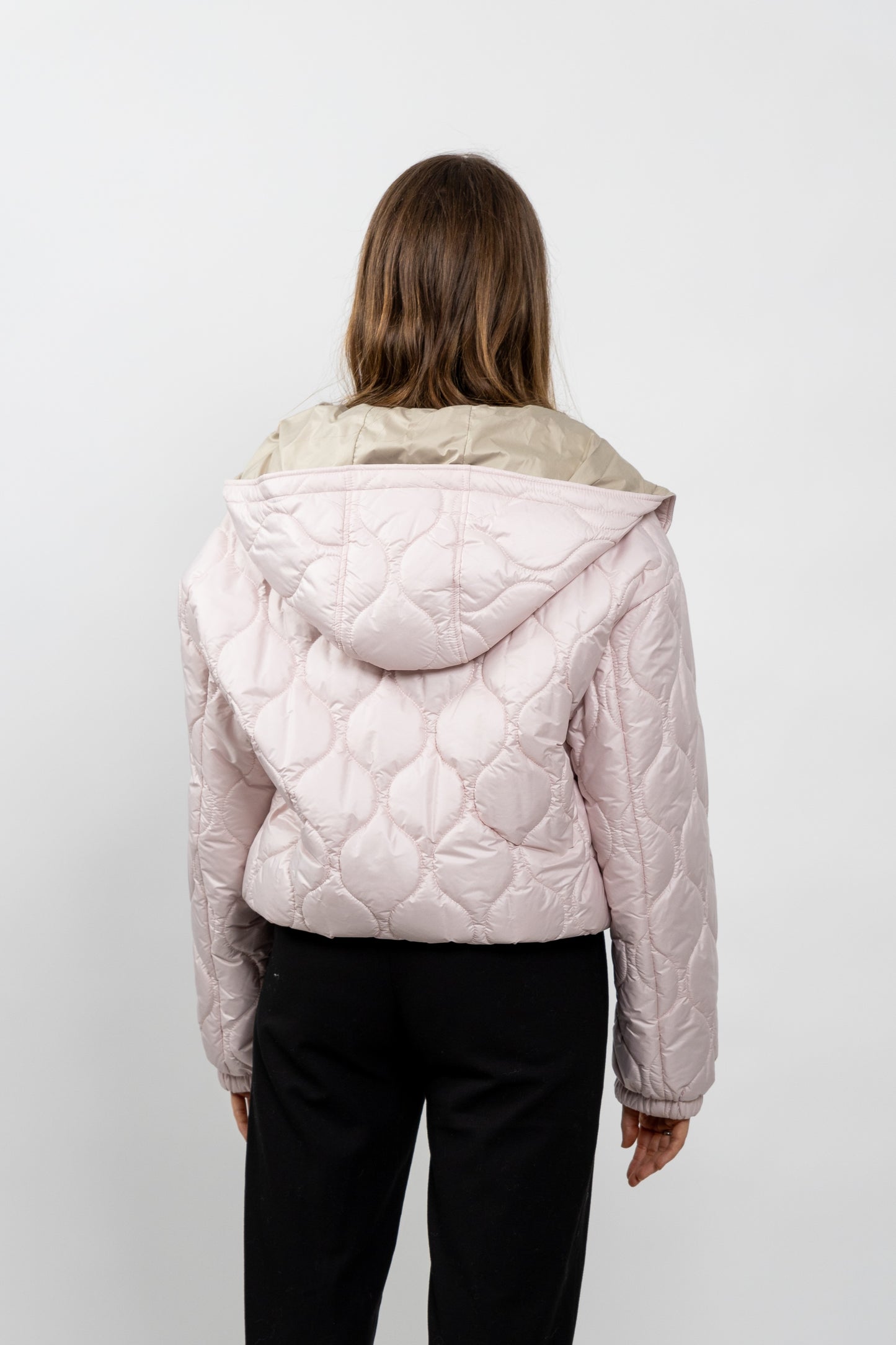 BLOUSON IMPERMÉABLE RÉVERSIBLE À CAPUCHE