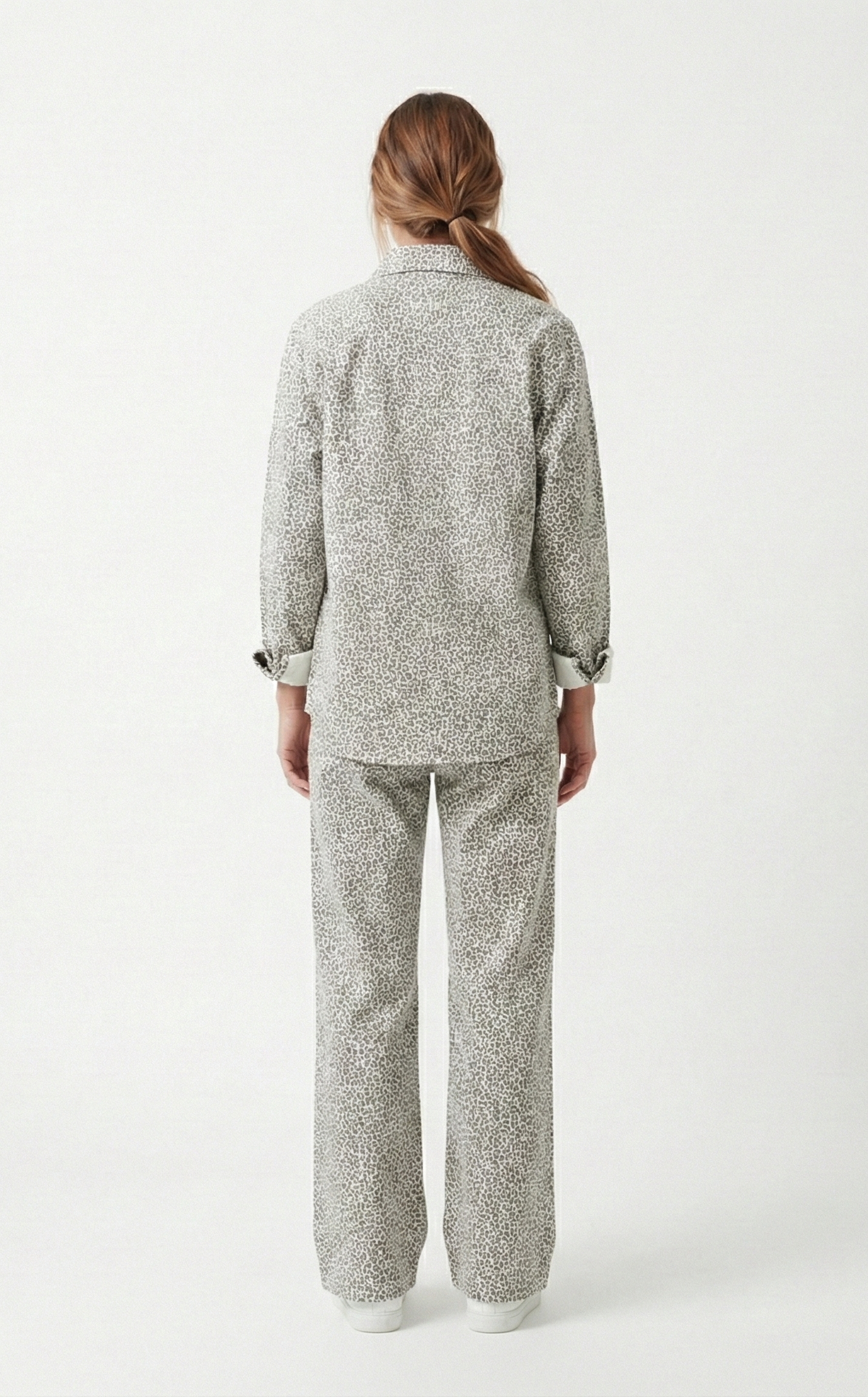 LEOPARD PRINT DENIM JACKET