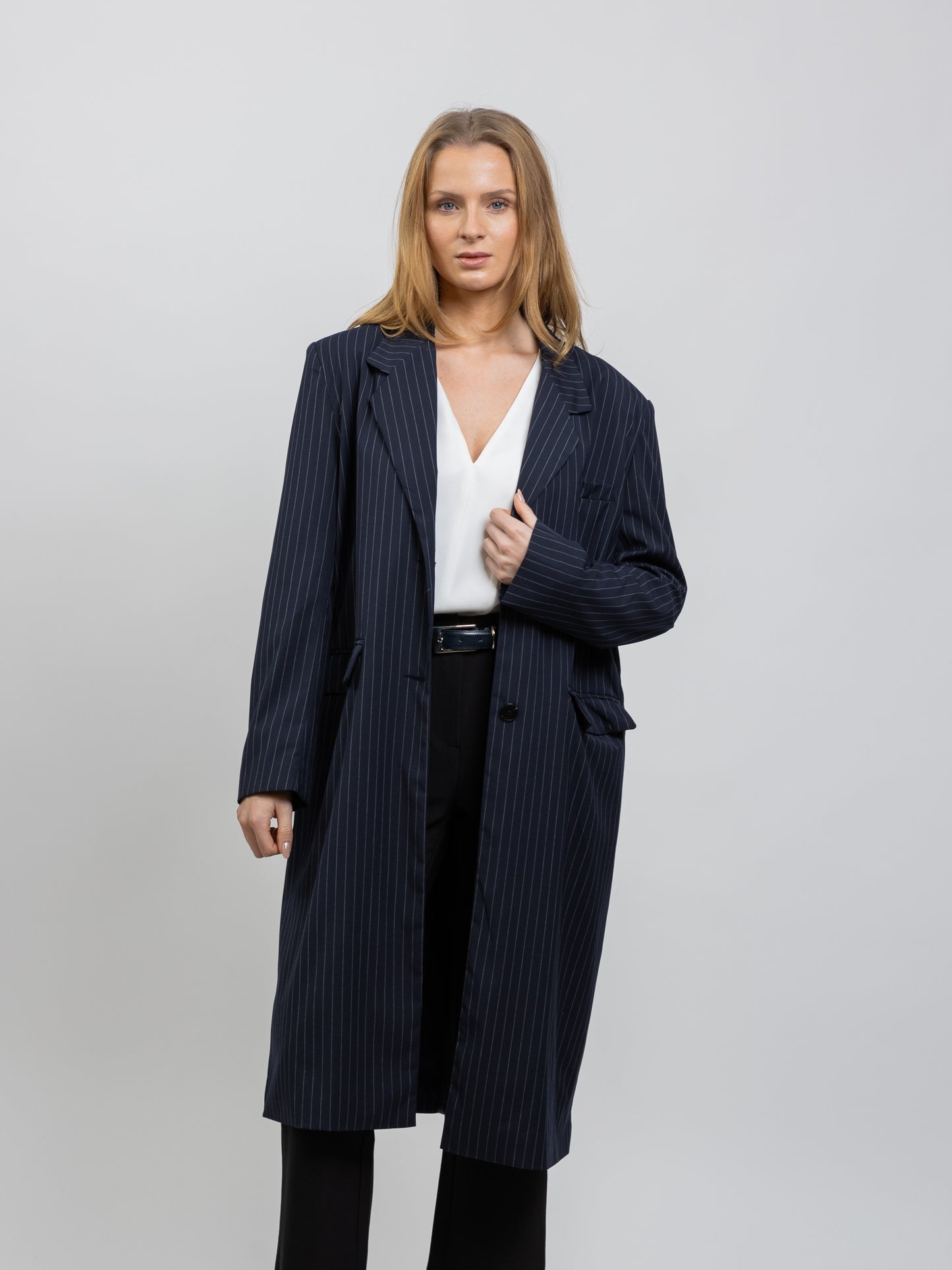 MANTEAU LONG STYLE BLAZER