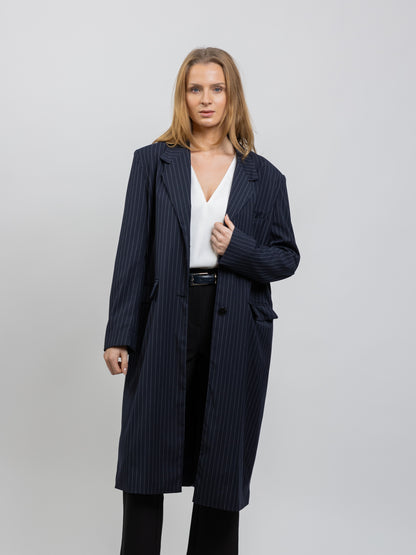 MANTEAU LONG STYLE BLAZER