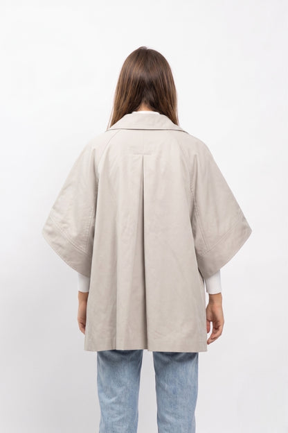 Belted Trench Style Cape