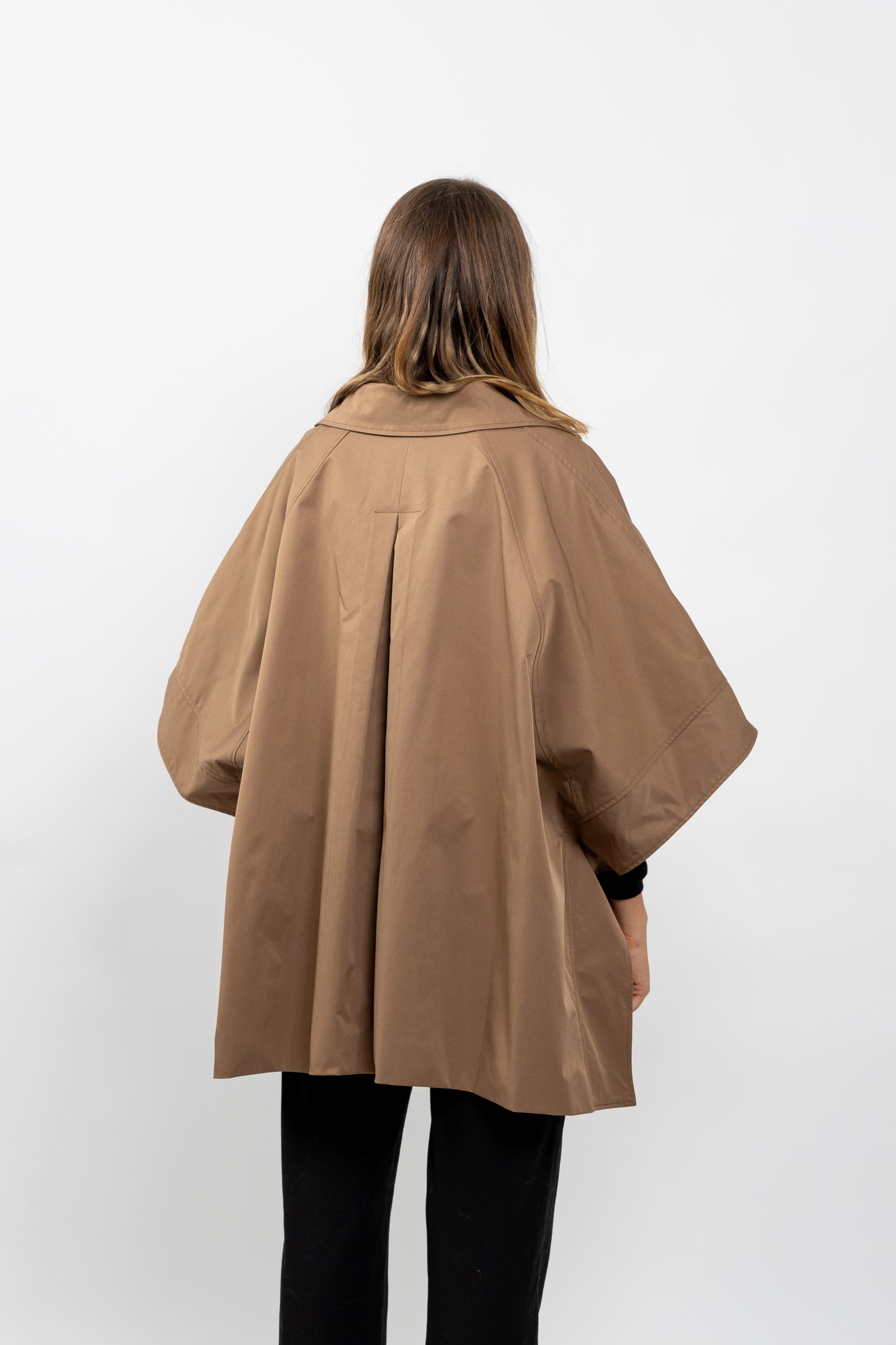 CAPE STYLE TRENCH À CEINTURE
