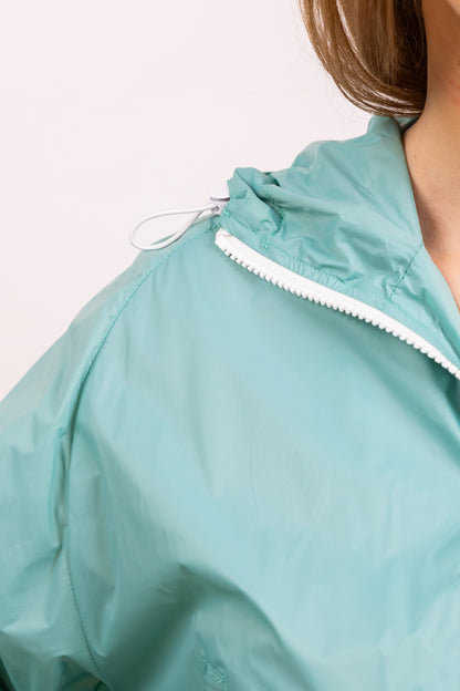 HOODED WINDPROOF SPORTS JACKET