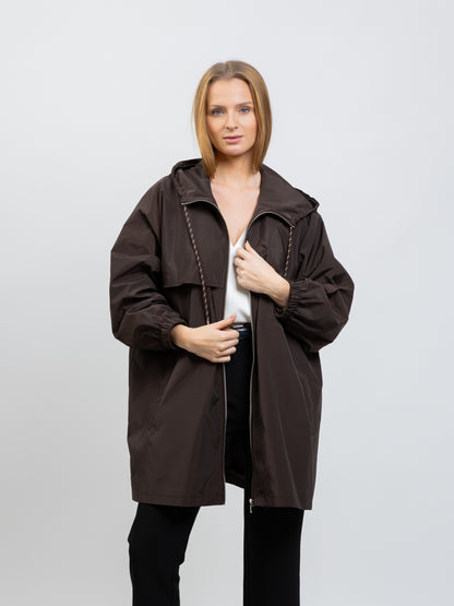 LIGHTWEIGHT PARKA WITH HOOD