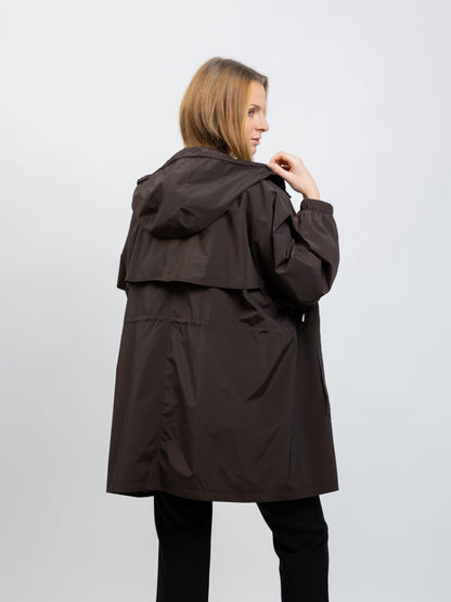 LIGHTWEIGHT PARKA WITH HOOD