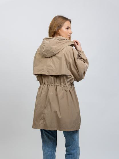LIGHTWEIGHT PARKA WITH HOOD