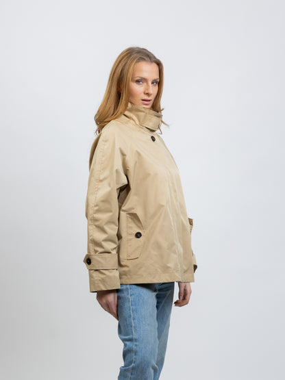 Short trench coat