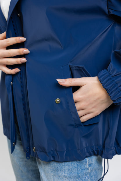 PARKA DE PLUIE À MOTIF RAYURES