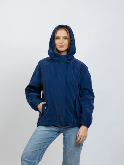 PARKA DE PLUIE À MOTIF RAYURES