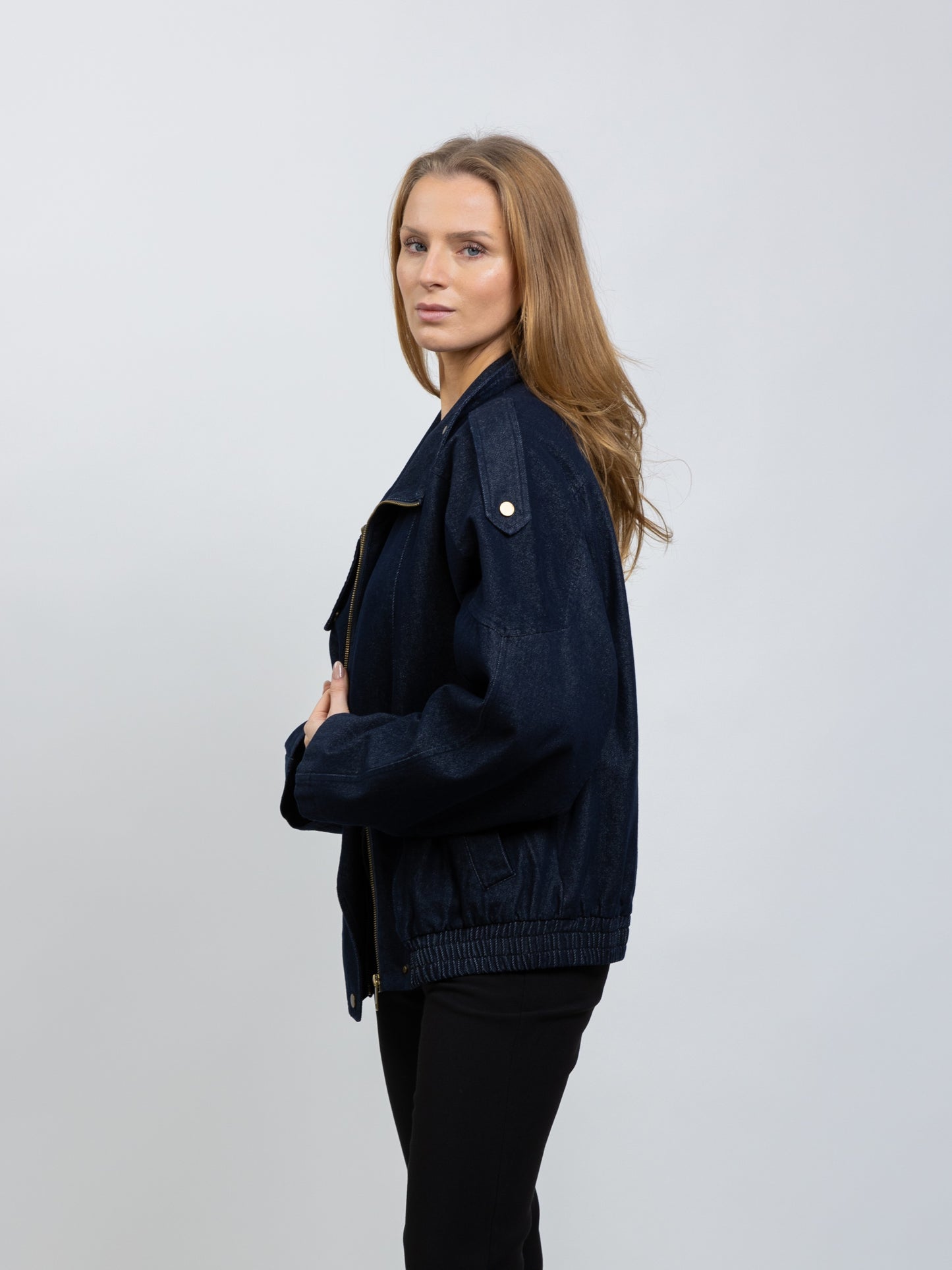 BLOUSON EFFET JEAN