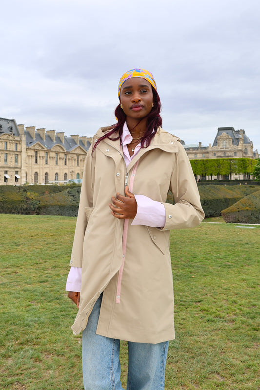 PARKA LONGUE AVEC CAPUCHE