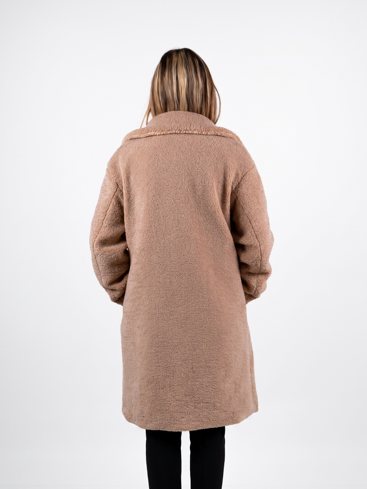 MANTEAU MI-LONG EN MOUMOUTE Femme - K-ZELL PARIS
