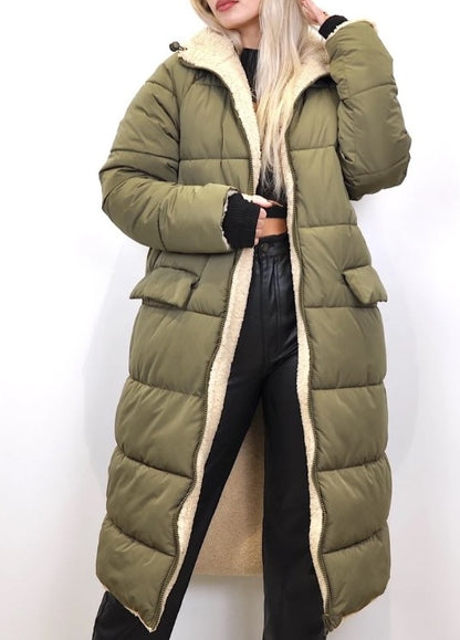 DOUDOUNE LONGUE REVERSIBLE