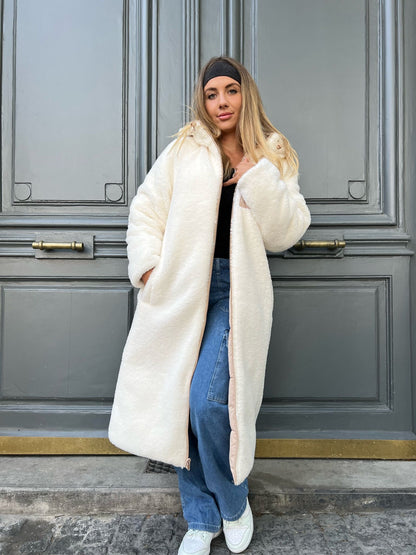 DOUDOUNE LONGUE REVERSIBLE