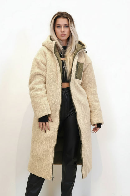 DOUDOUNE LONGUE REVERSIBLE