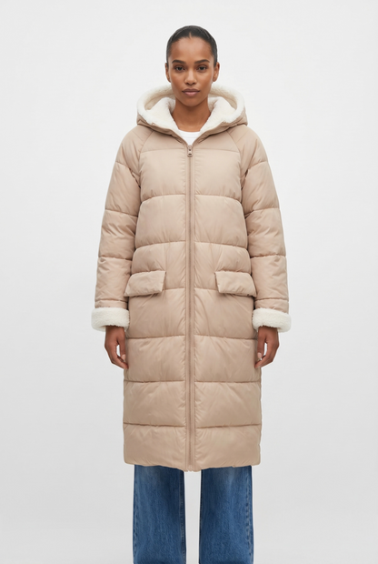 DOUDOUNE LONGUE REVERSIBLE Femme - K-ZELL PARIS