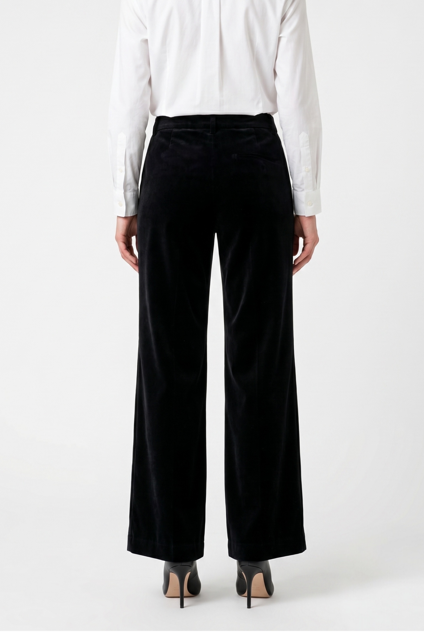 PANTALON LARGE EN VELOURS