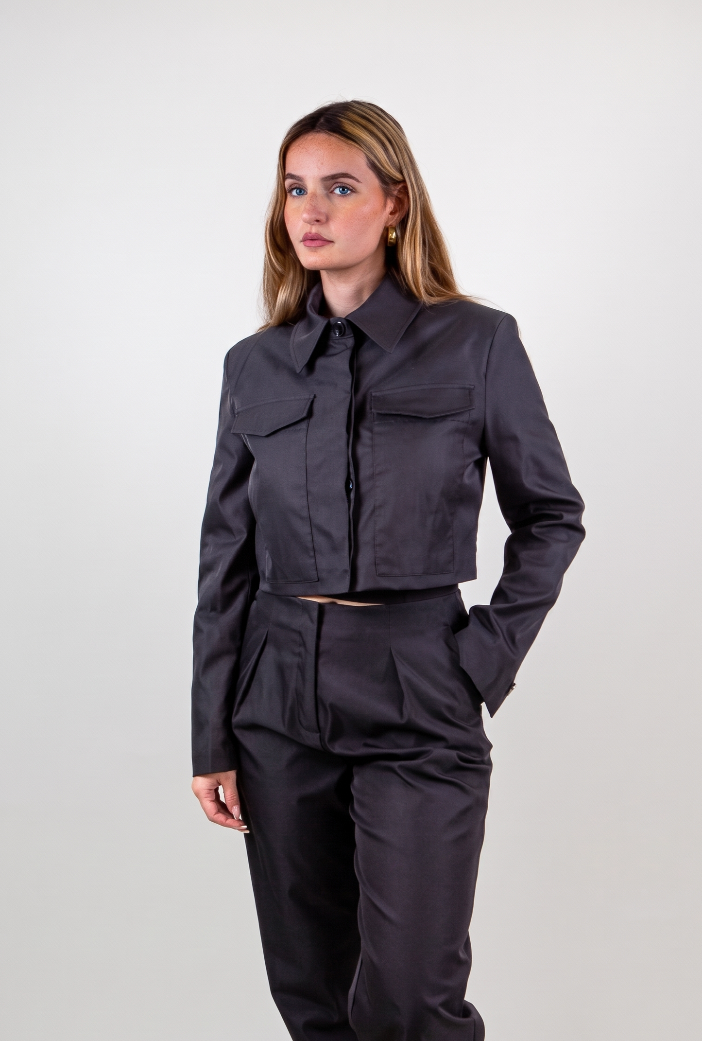VESTE DROITE COURTE