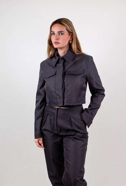 VESTE DROITE COURTE