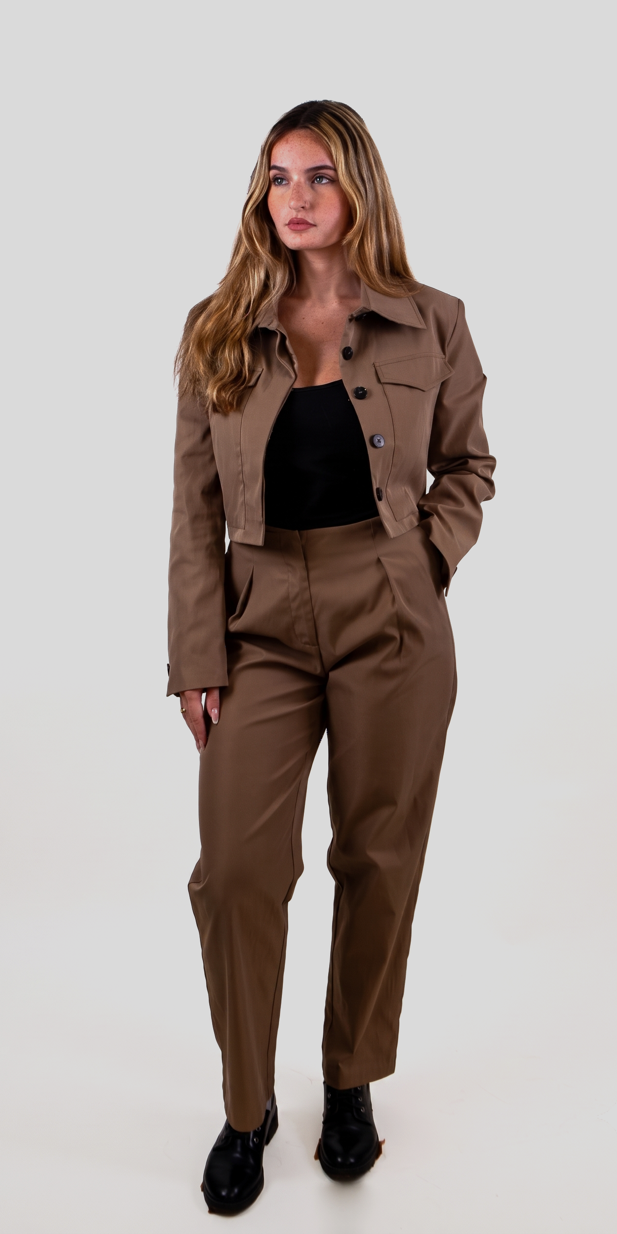 VESTE DROITE COURTE