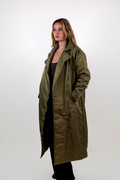 TRENCH MATELASSÉ IMPERMÉABLE