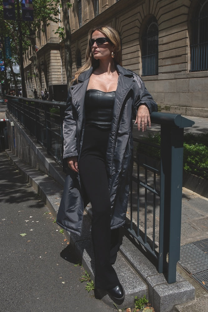 TRENCH MATELASSÉ IMPERMÉABLE