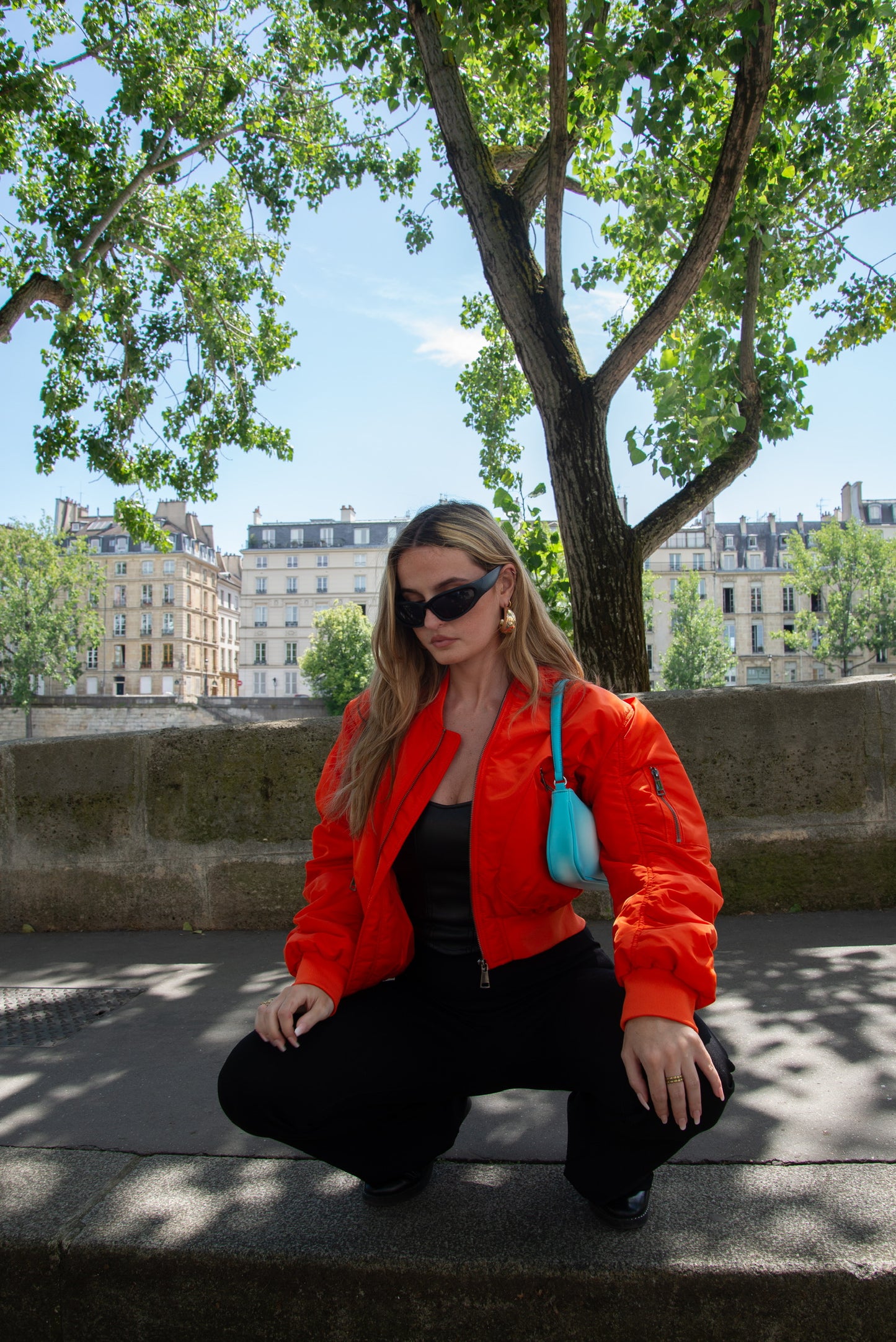 BOMBER OVERSIZE MATELASSÉ