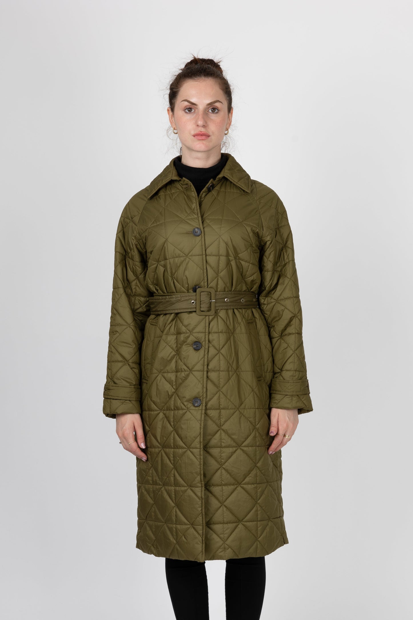 DOUDOUNE MATELASSÉE STYLE TRENCH