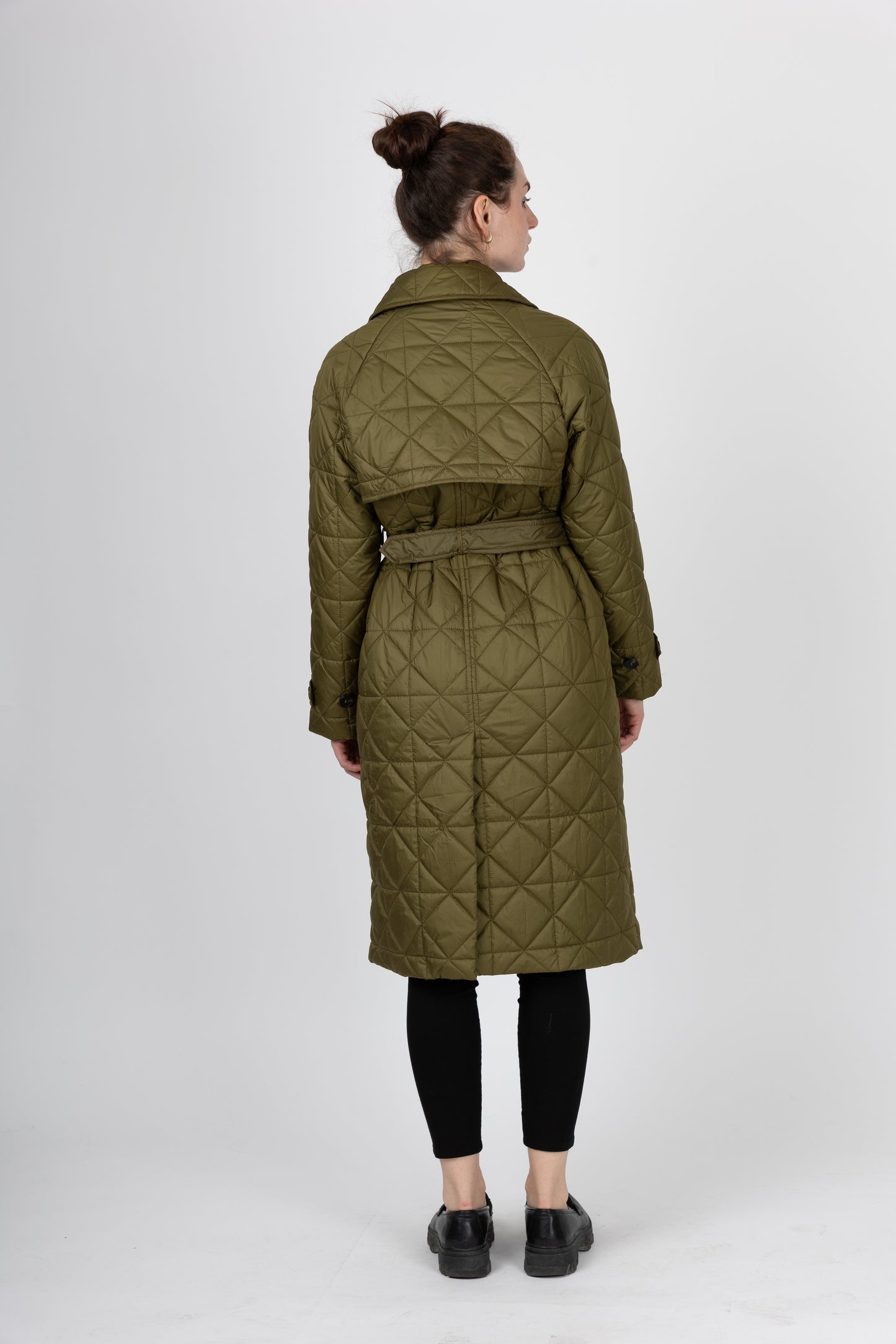 DOUDOUNE MATELASSÉE STYLE TRENCH