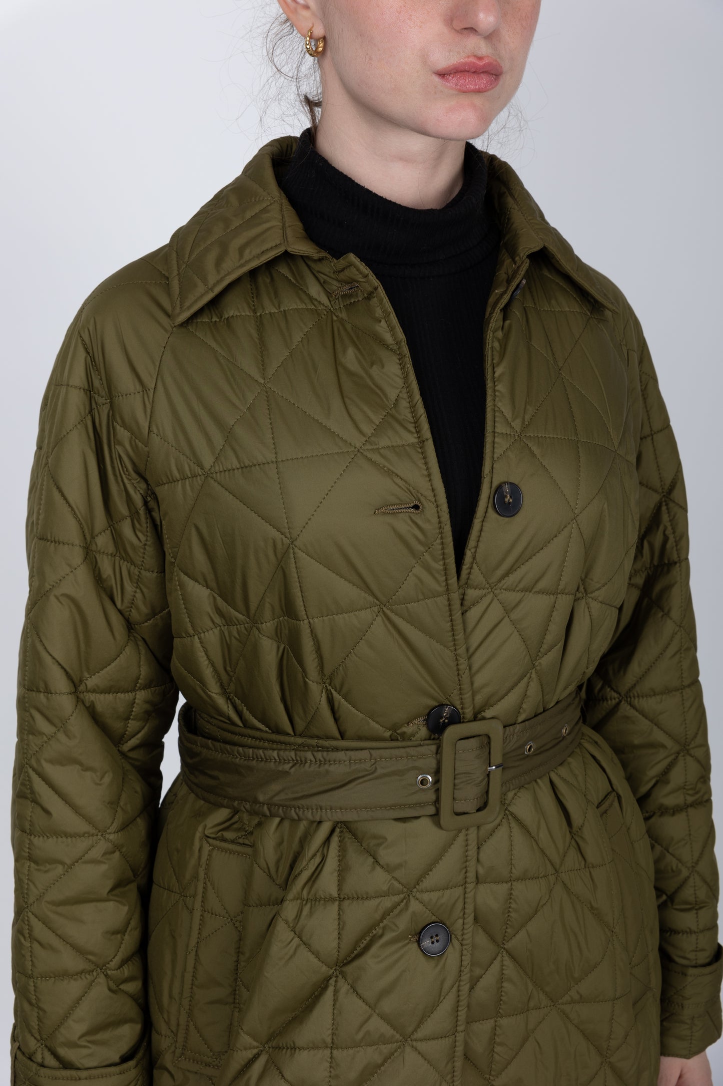 DOUDOUNE MATELASSÉE STYLE TRENCH