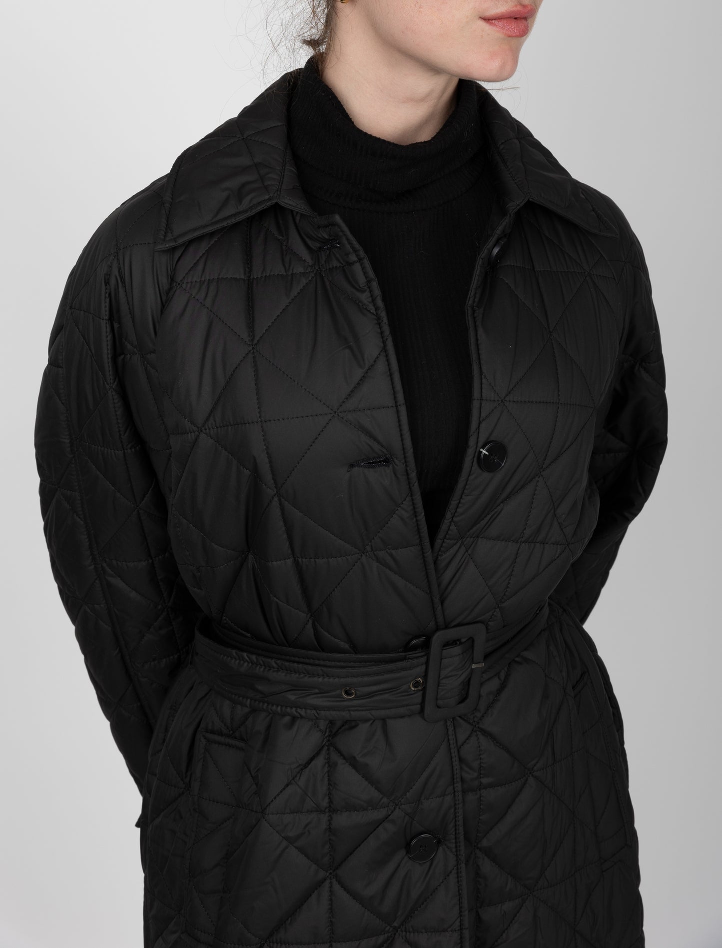 DOUDOUNE MATELASSÉE STYLE TRENCH